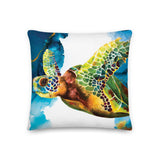 Premium Cushion Cover - Sea Turtles